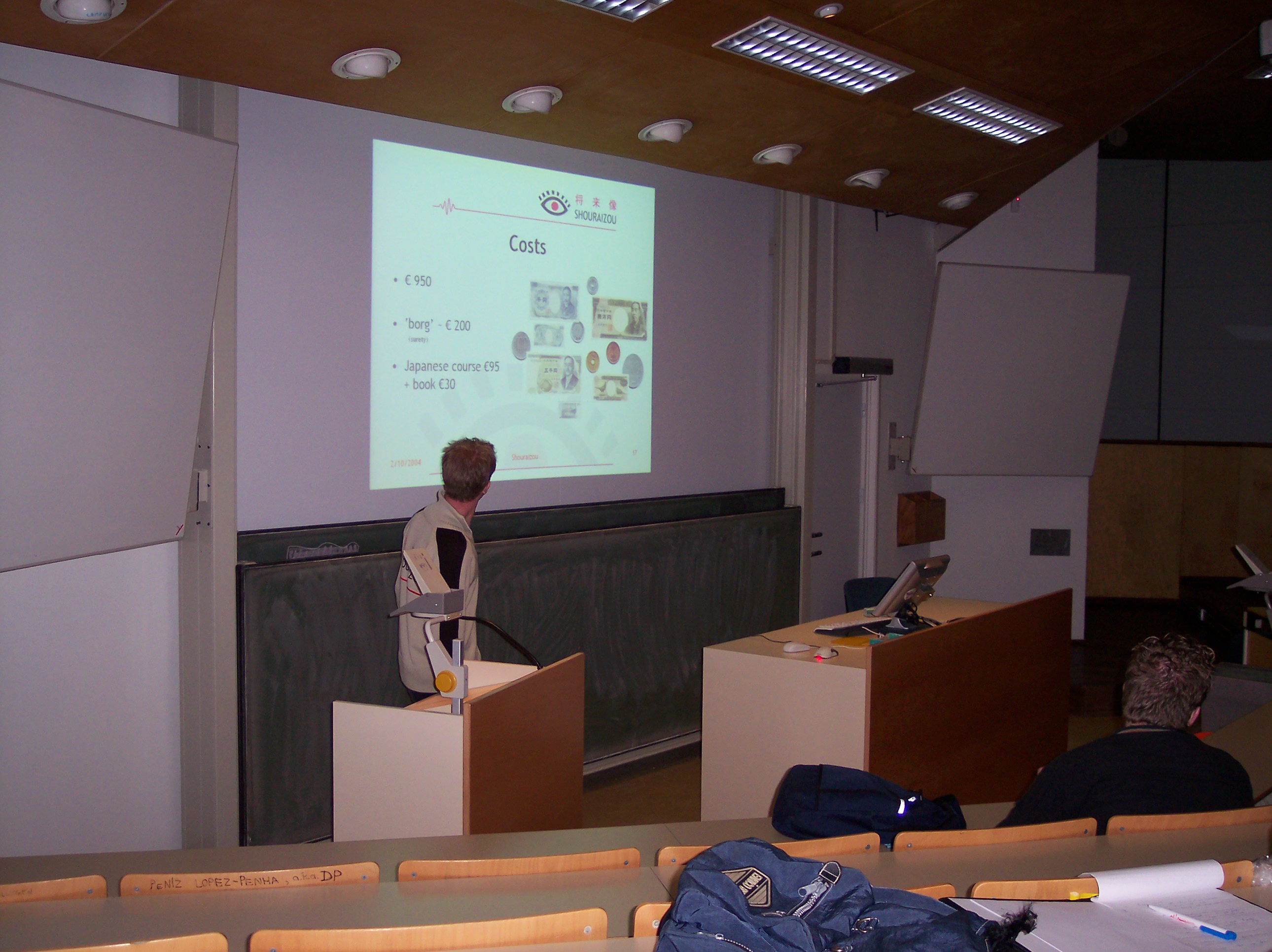 Erik explains the costs