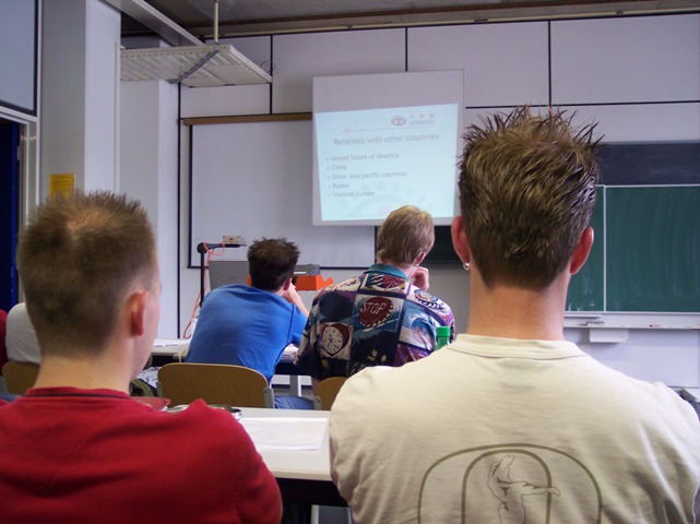 From a participants point of view.