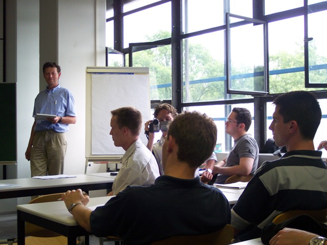 Martin is filming everything.