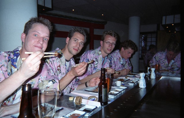 Johan, Kasper, Roland and Joost