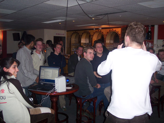 Niek clearly knows the lyrics