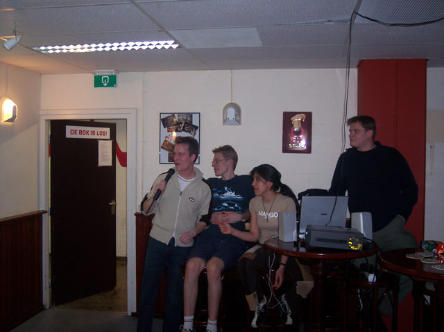 Some cannot get enough of the karaoke