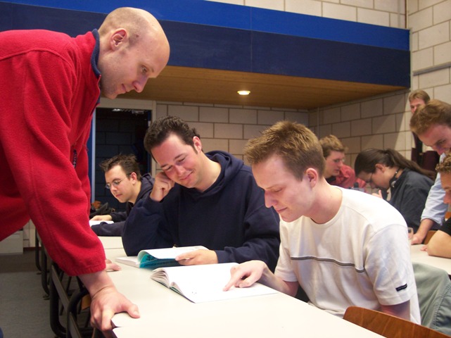 Marcel explains something